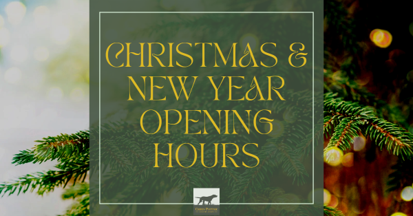 Christmas & New Year Opening Hours