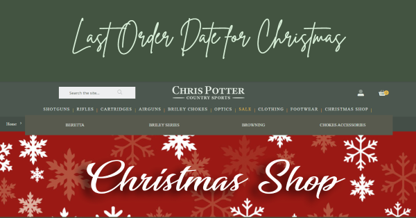 Last Order Date for Christmas